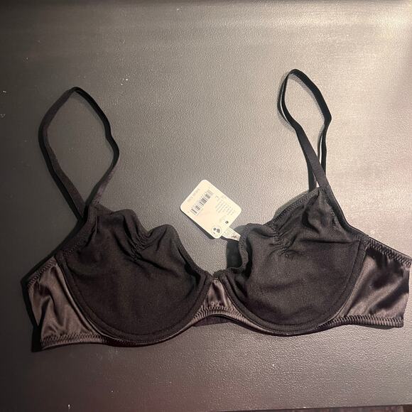 NWT Free People Black Heartthrob Underwire Bra - L - Picture 7 of 13